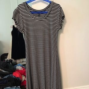 striped dress